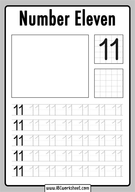 Number Tracing Worksheets