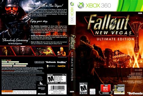 Fallout New Vegas Ultimate Edition Dvd Ntsc F Xbox