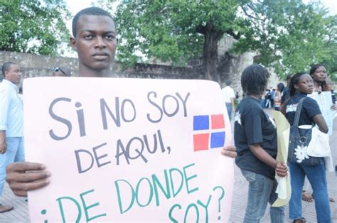 ciudadanos de ascendencia haitiana en la república dominicana donde la nacionalidad es una