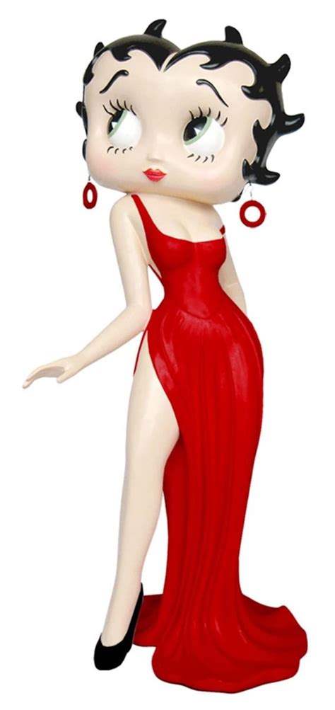 Betty Boop Ft Real Life Size Polystone Statue Paramount Etsy