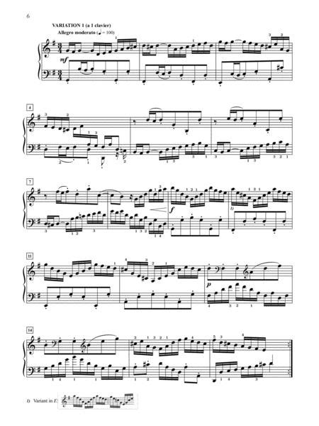 Preview Bach Goldberg Variations Bwv 988 Ap44323 Sheet Music Plus