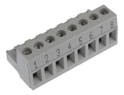 2534008530 Wieland Electric Pluggable Terminal Block 508 Mm 8