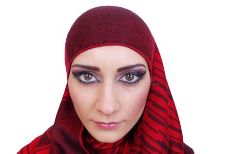 Muslim Girl Portrait Stock Image Image Of Background 66491833