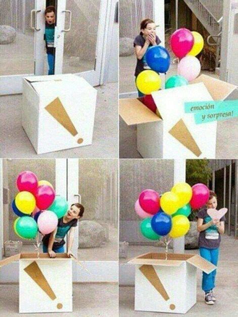 Caja Con Globos Balloons Box Sorpresa Sorprise T Regalos Regalos