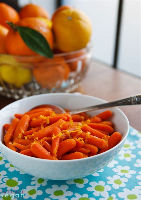 Ginger Orange Glazed Carrots Fatfree Vegan Kitchen