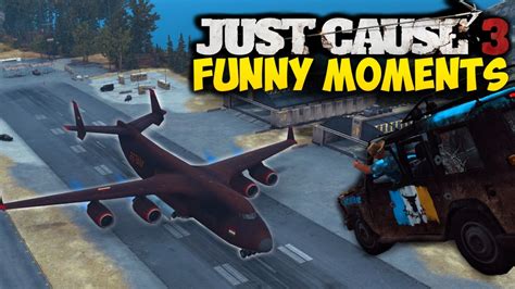 Just Cause 3 Impossible Cargo Plane Mission Youtube