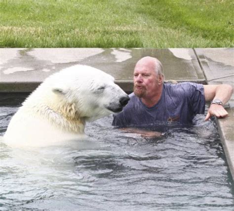 Theres A Polar Bear In My Pool Meet The People Who Live With Bears