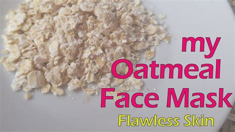 The vitamin d in the yolks may also benefit the skin. DIY Mask : Oatmeal Face Mask - YouTube
