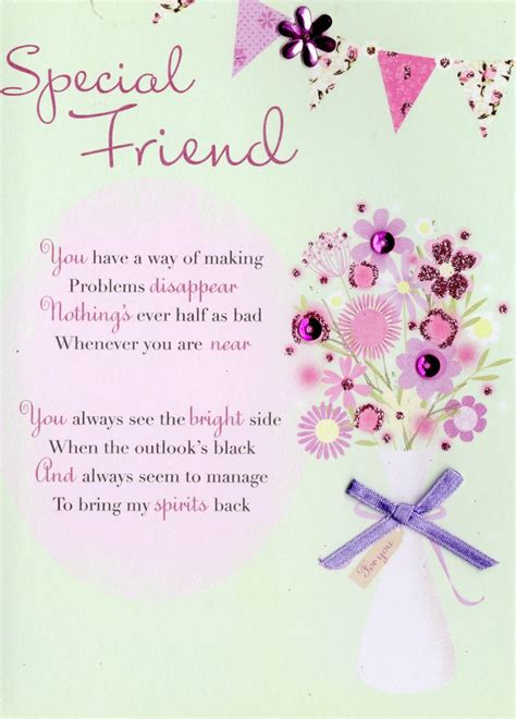 Lovely Special Friend Greeting Card Cards Love Kates