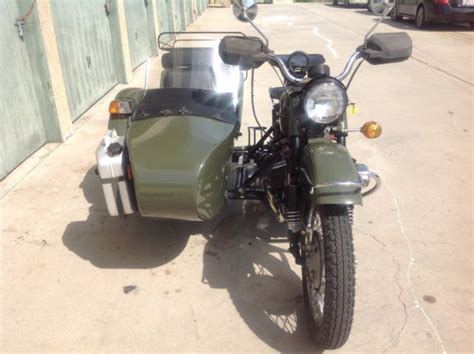 Ural Patrol Miltary Motorcycle Vintage Replica