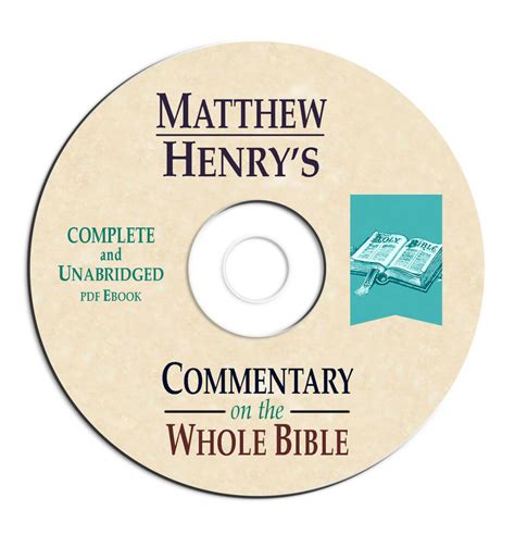 True character of the readers (1pe 1:1b). Matthew Henry's Commentary Whole Bible-on CD eBook PDF ...