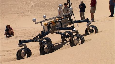 Testing The Curiosity Rover On Earth Youtube
