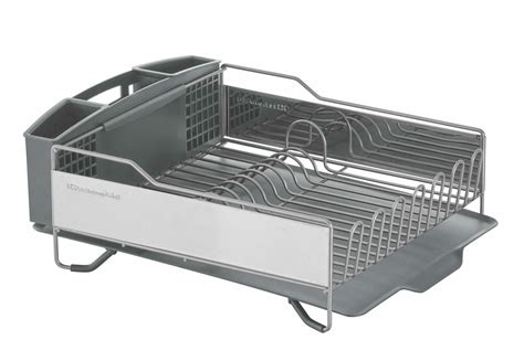 Kitchenaid Stainless Steel Countertop Dish Rack And Reviews Wayfair