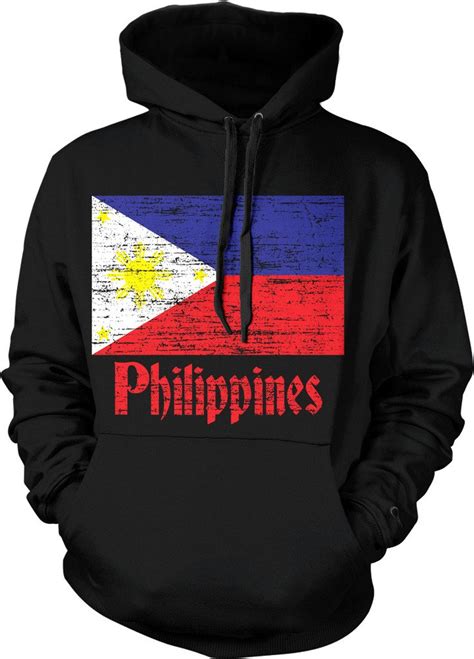 flag of the philippines filipino flag hooded teescrat