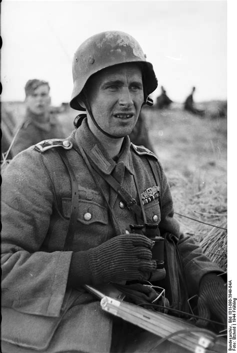German Sergeant In Spring Of 1944 Russia Rwwiipics