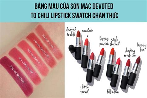First, it needs to be long lasting (i.e it will still be. Review Son Mac Devoted To Chili Swatch | So sánh với son ...