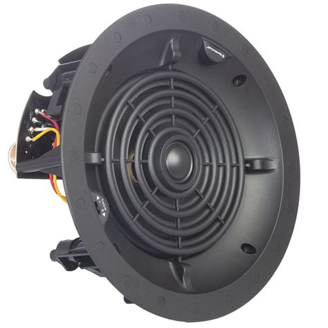 New its been a dream of audio installers and interior designers for decades: SpeakerCraft Profile CRS6 Two In-Ceiling Speakers