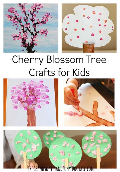 Creative Cherry Blossom Tree Crafts For Kids Tree Crafts Blossom