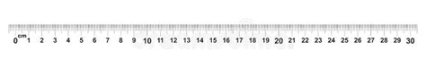 Ruler 30 Centimeter Ruler 300 Mm Value Of Division 05 Mm Precise