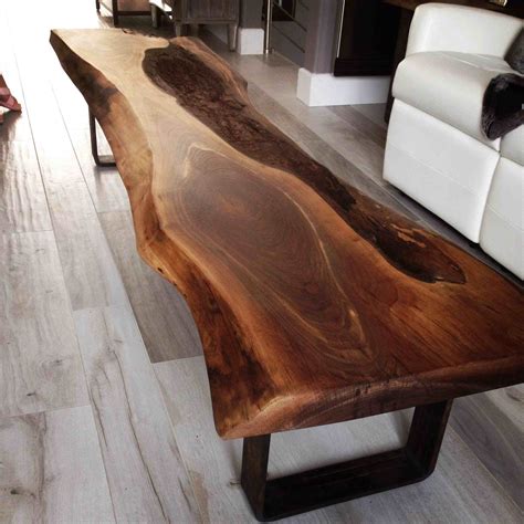 Live Edge Coffee Table With Blue Resin Table Epoxy Edge Coffee Resin Wood Sold Tables Diy