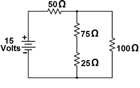 Series Parallel And Seriesparallel Circuit Resistance Configuration