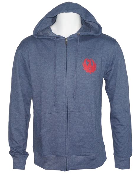 Ruger Firearms Logo Zip Up Hoodie Merch2rock Alternative Clothing