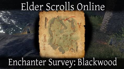 Enchanter Survey Blackwood Elder Scrolls Online Eso Youtube