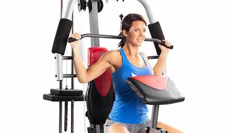 Weider Home Gym System Total Body Workout Exercise Fitness Machine