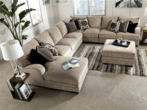 Update your living room with one of these stylish sofa slipcovers. 15 Best Collection of Sectionals With Chaise and Ottoman