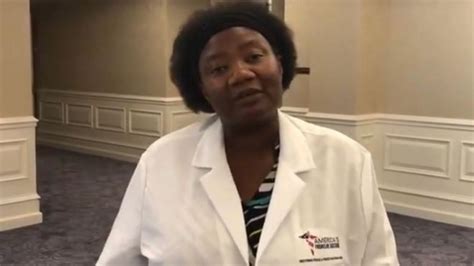 Dr Stella Immanuel Hydroxychloroquine Video Trump Defend Houston Doctor Wey Facebook Take Down