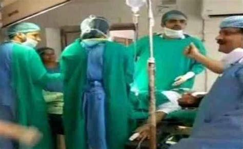 doctors row during emergency c section caught on camera at jodhpur s umaid hospital