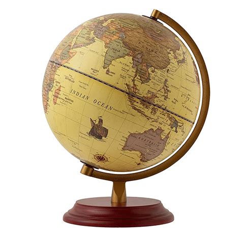 Buy World Globe Vintage 98 Inch Diameter World Globe Antique Desktop
