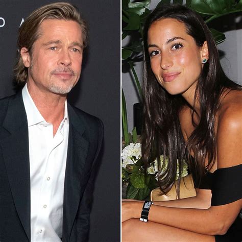 Brad Pitt Et Ines De Ramon Prennent Un Bain De Soleil Seins Nus Lors D