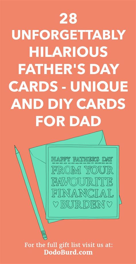 Become a champion golfer in golf ace, or practice your parenting skills in father and son. 28 Unforgettably Hilarious Father's Day Cards - Unique and DIY Cards for Dad - Dodo Burd