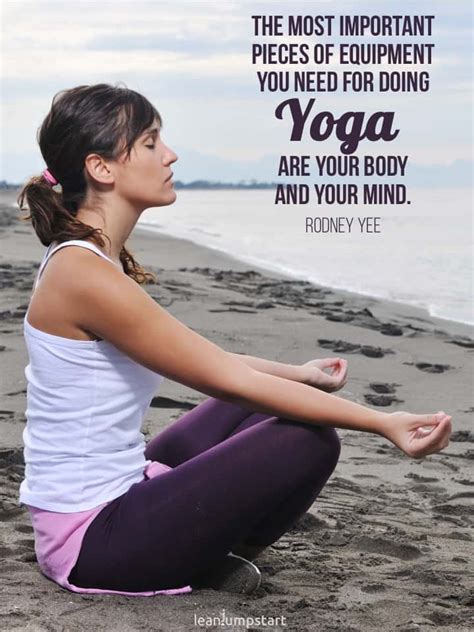Inspirational Yoga Quotes And Sayings