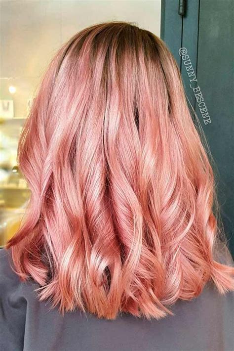 Pink Strawberry Blonde Hair Dye