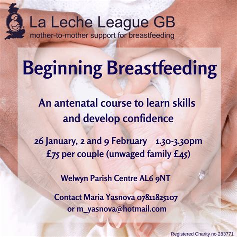 Beginning Breastfeeding Courses La Leche League Gb