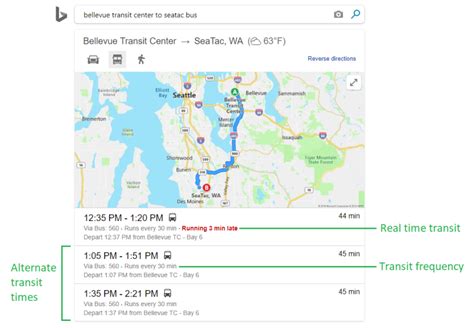 Bing Maps Gains Improved Real Time Transit Updates And Alternate Routes