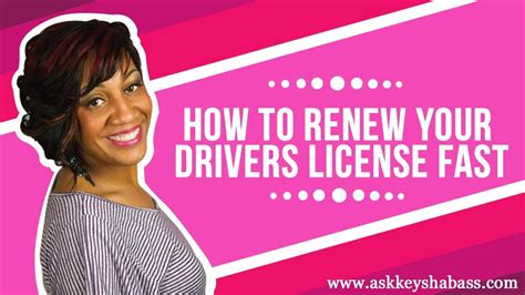 How To Renew Your Drivers License