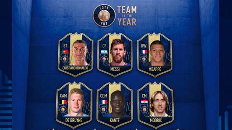Two groups of seven teams in each group. FIFA 19 Team Of The Year Revealed: Messi, Ronaldo, Mbappe ...