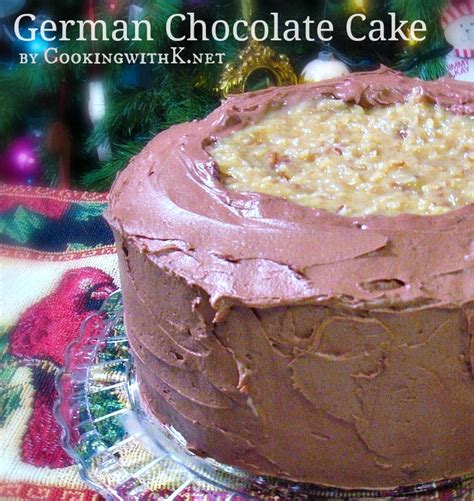 This dessert beer made with cocoa powder, cacao nibs, vanilla, coconut, lactose and brown sugar is sure to be a sweet treat. Cooking with K: German Chocolate Cake {Granny's Recipe}