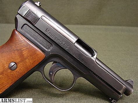 Armslist For Sale Mauser 1914 32acp 765 Pistol Mfg 1930