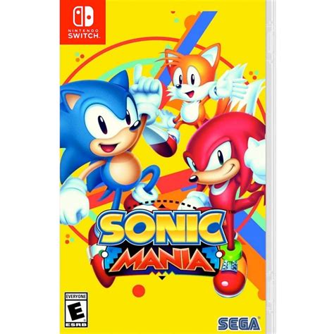 Sonic Mania Plus Nintendo Switch New And Sealed