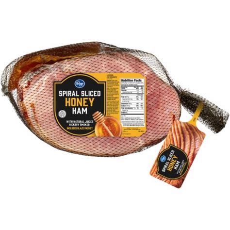 Kroger Spiral Sliced Honey Ham Half Lb Lb Frys Food Stores