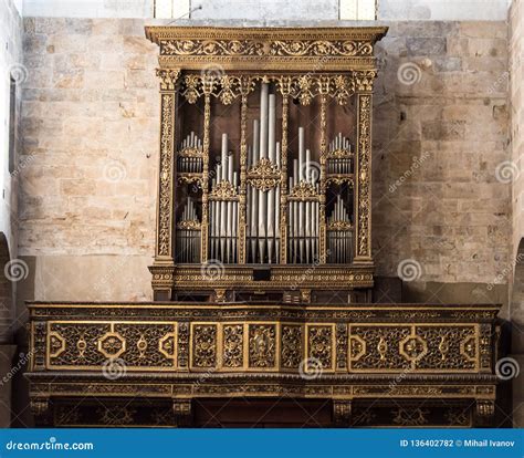 Old Church Pipe Organ Stock Photo Image Of Church Musical 136402782