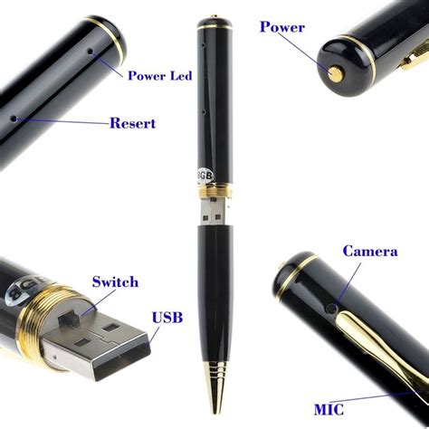 Spy Pens Hd Recording Camera With 8gb Micro Sd Card At Rs 375 Pen