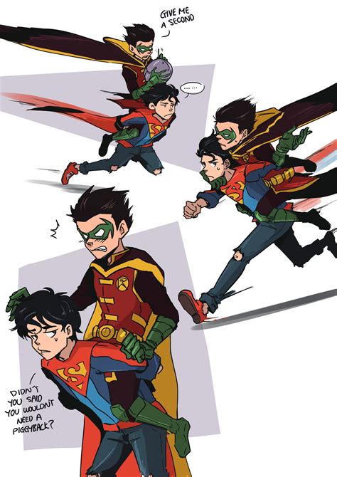 Flipityflip “added Some Colour To Old Fanart I Did Before ” Damian Wayne Batman And