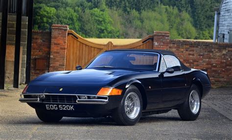 It was introduced at the paris auto salon in 1968 to replace the 275 gtb/4, and featured the 275's colombo v12 bored out to 4,390 cc (4.4 l; 1972 Ferrari 365 GTB/4 Daytona Spyder Conversion - Sports Car Market - Keith Martin's Guide to ...