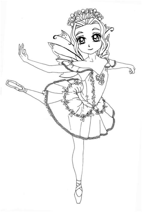 Ballerina Coloring Pages Free Printable Coloring Pages