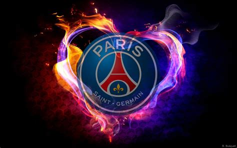 Paris Saint Germain Wallpaper Download Wallpapers FC PSG K Logo Paris Saint Germain